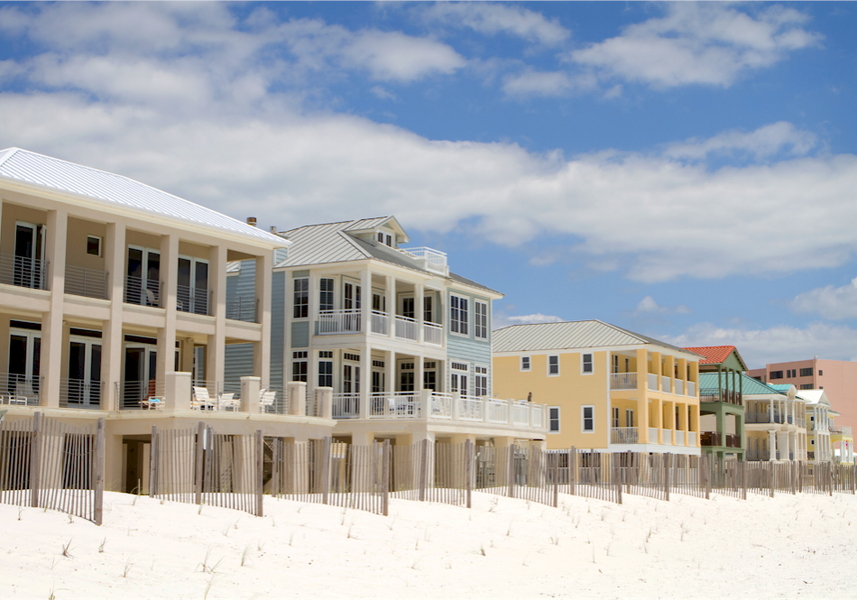 Beachfront properties